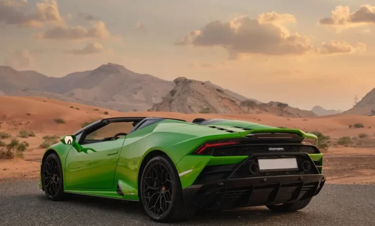 Lamborghini Huracan Evo Spyder 2022 (Green)