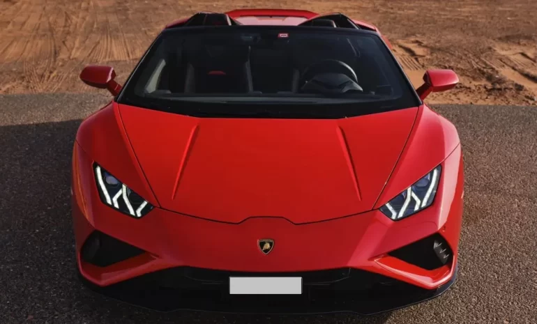 Lamborghini Huracan Evo Spyder 2022 (Red)