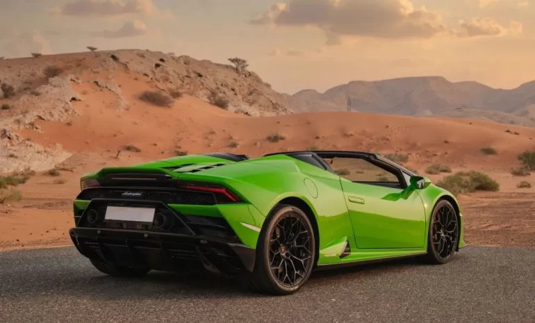 Lamborghini Huracan Evo Spyder 2022 (Green)