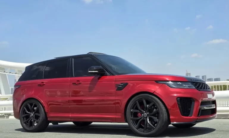 Land Rover Range Rover Sport SVR 2019