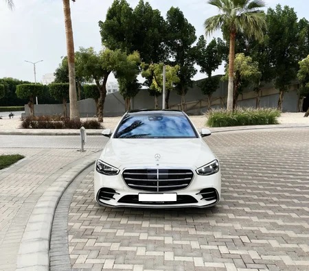 Mercedes Benz S500 White