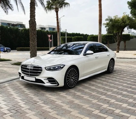 Mercedes Benz S500 White