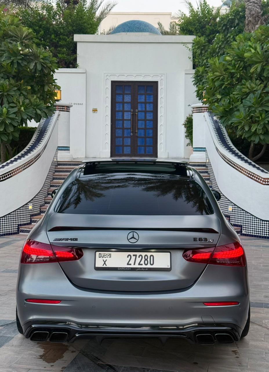 Mercedes E63s Final Edition